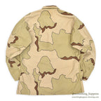 1990's USMILITARY HAND PAINT COAT, DESERT CAMO PATTERN, COMBAT... MR