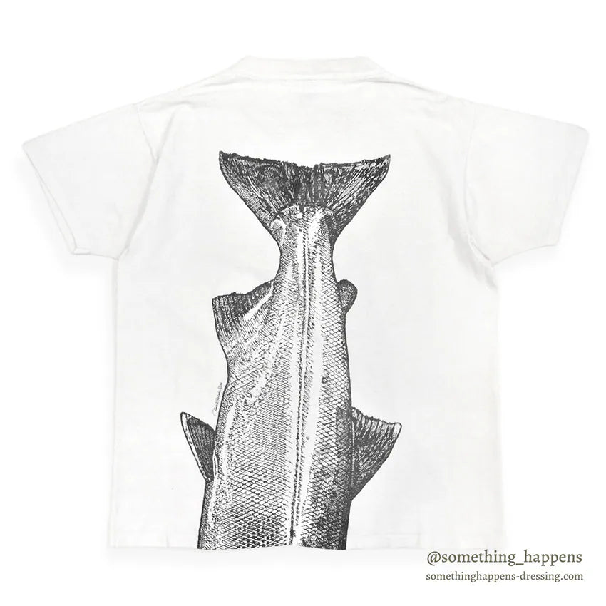 1980's ROYAL HEAVY SALMON FISH T-SHIRT...L