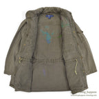 1980's POLO RALPH LAUREN PHOTOGRAPHER JACKET HAND PAINTED ... L