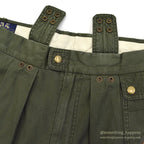 1990's WILLIS & GEIGER BUSH POPLIN SHORTS OLIVE ... W34