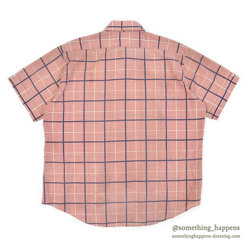 1970's BUD BERMA PLAID S/S SHIRT ... 17