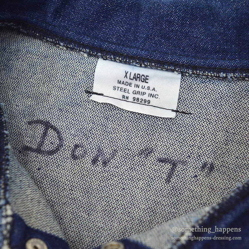STEEL GRIP INC. FLAME RESISTANT DENIM WORK JACKET ... XL