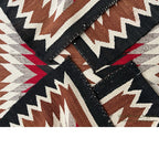 c.1940's NAVAJO RUG ZIGZAG PATTERN RARE... 149cm/75cm