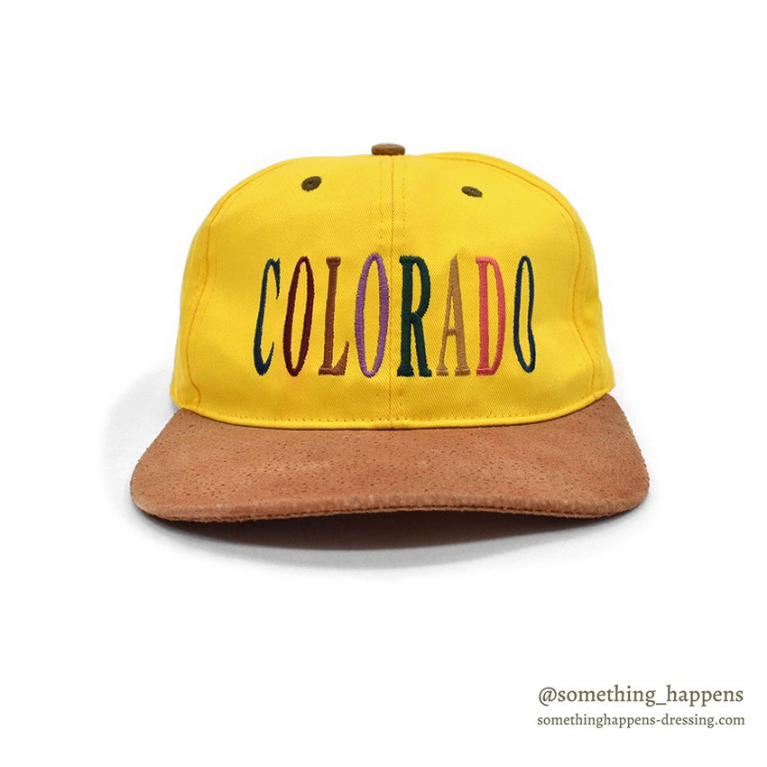 1990's COLORADO YELLOW CAP...
