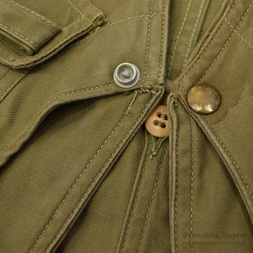 1950's LLBEAN FISHING VEST HALF MOON POCKET...