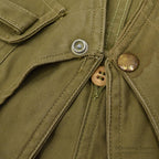 1950's LLBEAN FISHING VEST HALF MOON POCKET...