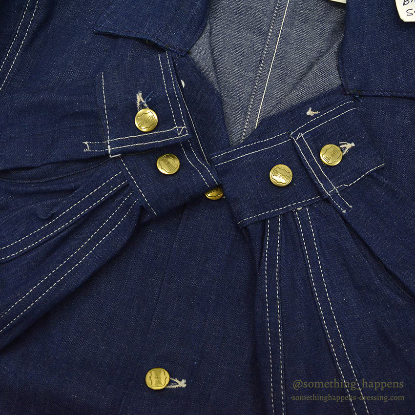 ~1970's DEADSTOCK BIG SMITH DENIM COVERALL ... 42