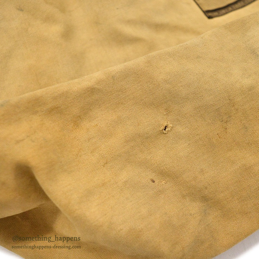 1940's~ CUMBERLAND MASLAND MADE CANVAS GAME BAG