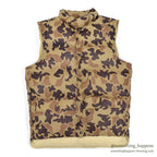 1970's WOOLRICH CAMO DOWN VEST...M