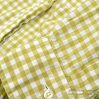 1990's BROOKS BROTHERS GINGHAM CHECK B/D SHIRT...