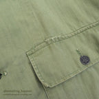 1940's U.S.ARMY WW2 M-43 HBT JACKET / STENCIL ON THE BACK ...