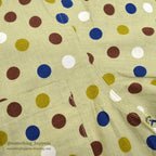 ~1990's GUESS MULTI COLOR POLKA DOTS SHIRT...