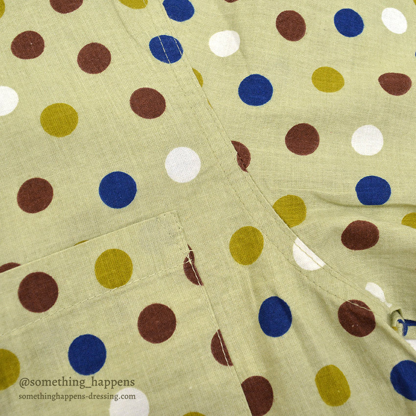 ~1990's GUESS MULTI COLOR POLKA DOTS SHIRT...