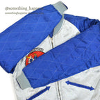 1950's JAPAN SOUVENIR JACKET 18TH FIGHTER BOMBER WING DOG PATCH...