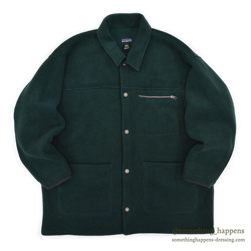 1990's PATAGONIA SYNCHILLA SHEARLING COAT ... L