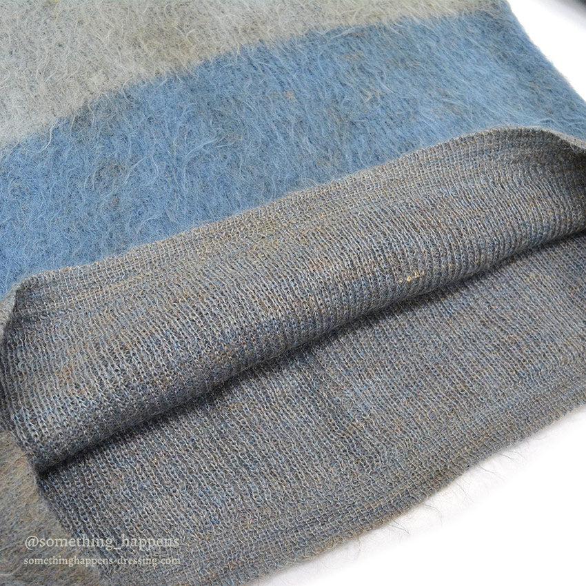 1960's TOWNCRAFT PENNEY'S MOHAIR V-NECK SWEATER...