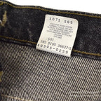 1990's Levi's 505 BLACK DENIM PANTS...W36/L30