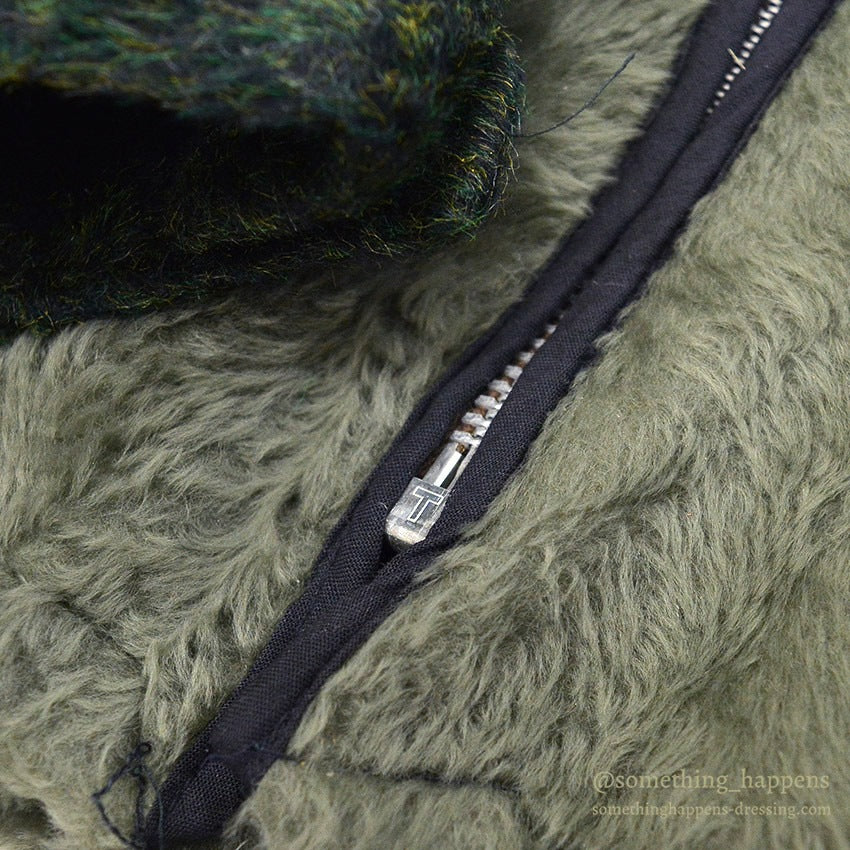 1960's GOLDEN THREAD BY BRILL BROS FAKE FUR JACKET... 40