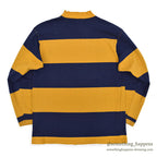 1980's~ ST JOHN'S BAY WIDE STRIPED L/S TEE ... M
