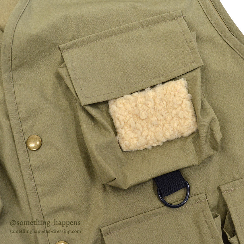 1980's EDDIE BAUER FISHING VEST / SHORT TYPE ... XL