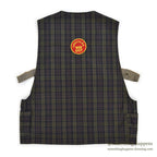 1960's GUN CLUB SHOOTING VEST / PLAID FABRIC ...