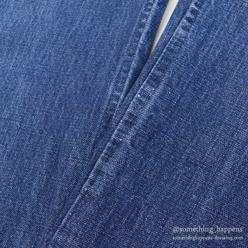 1970's Levi's 646 DENIM PANTS / SLIM MODIFIED ... W33/L30