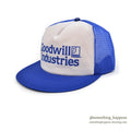 1980's~ DEADSTOCK GOODWILL MESH CAP...