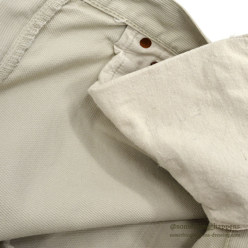 1960's LEVI'S 911B PIQUE PANTS...W33/L29