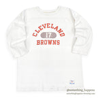1980's CHAMPION FOOTBALL SHIRT / WHITE...XL