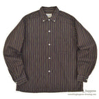 1960's TOWNCRAFT MULTI STRIPE B/D SHIRT...M