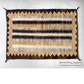 c.1940's NAVAJO RUG UNIQUE ZIGZAG PATTERN... 132cm/92cm