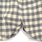1990's LLBEAN SMALL BLOCK PLAID CHAMOIS CLOTH SHIRT... 151/2