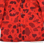 1960's~ VIST-O-FLAGE RED DUCK HUNTER CAMO JACKET...