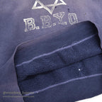 1960's CHAMPION NAVY FADED SWEAT SHIRT ... Fits XL