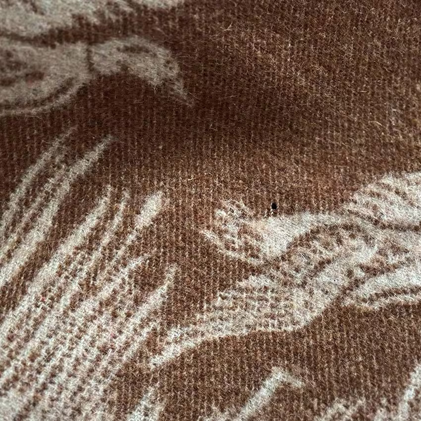 1930's L.L.BEAN MALLARD WOOL BLANKET / MINT CONDITION ... 191cm/186m