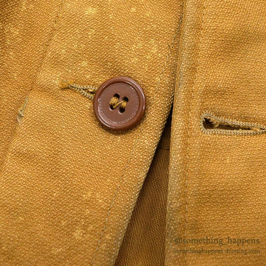 1930's~ WARDS HUNTING JACKET / UNUSUAL DEAIL & FABRIC ...