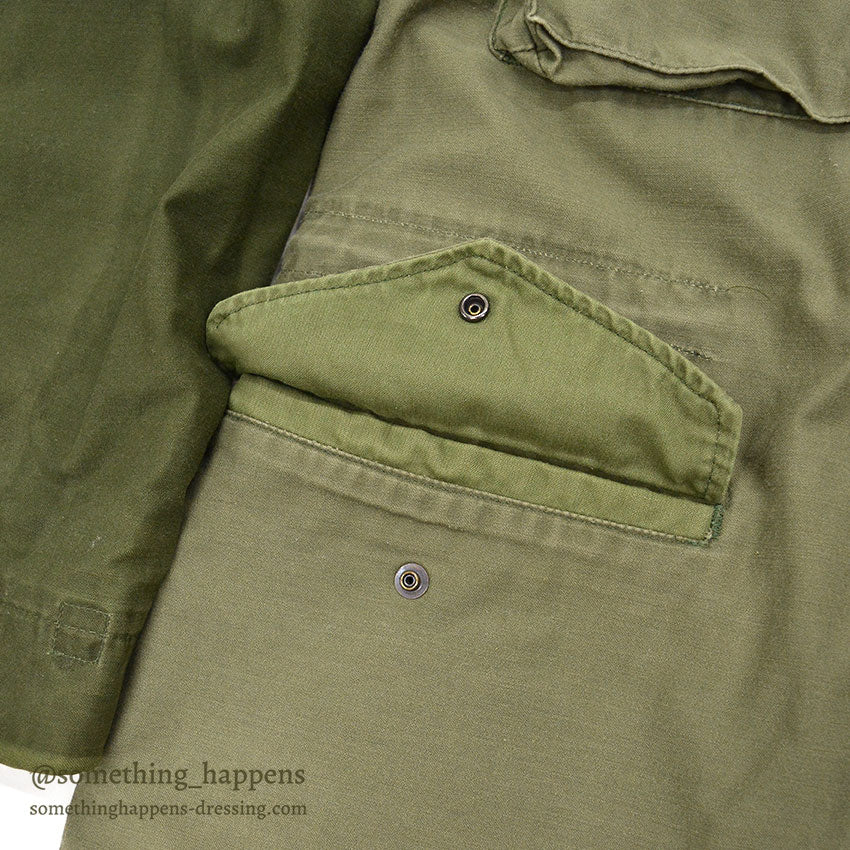 1980's~ M-65 FIELD JACKET ALPHA INDUSTRIES INC. / CRAZY PATTERN... MR