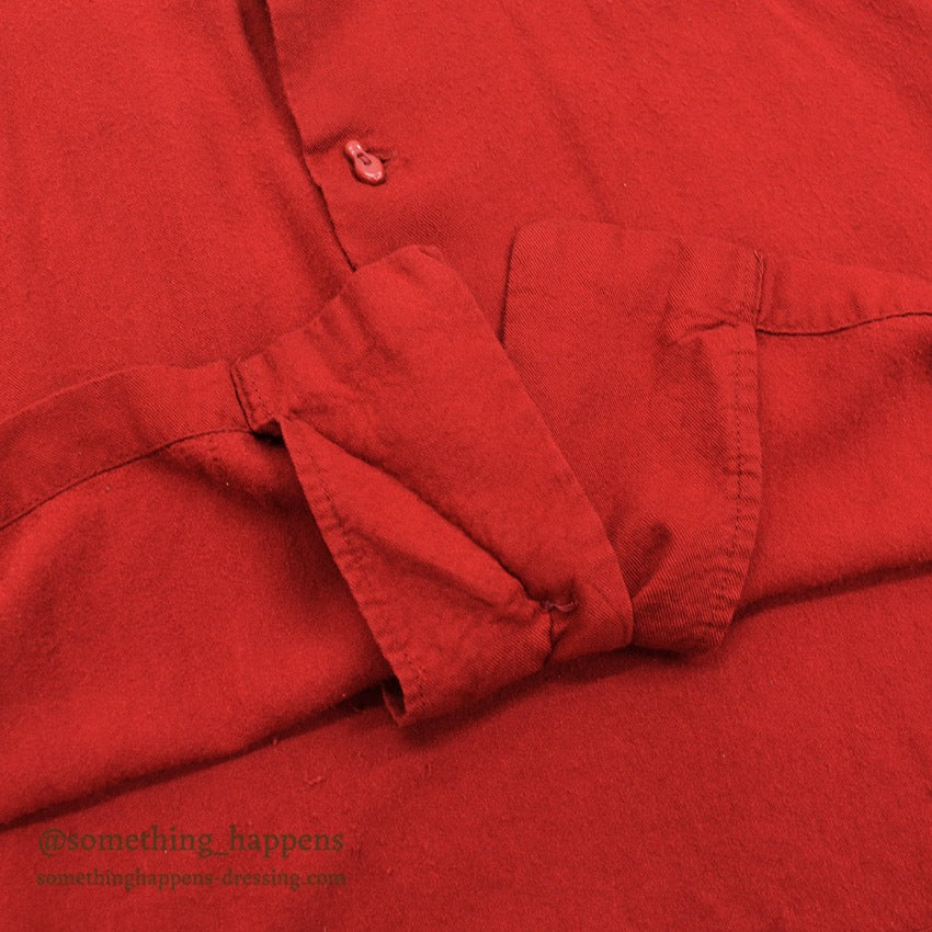 1960's TWO-TONE EMBROIDERY BOWLING RAYON SHIRT / UNIQUE BOWLING PIN BUTTON ...