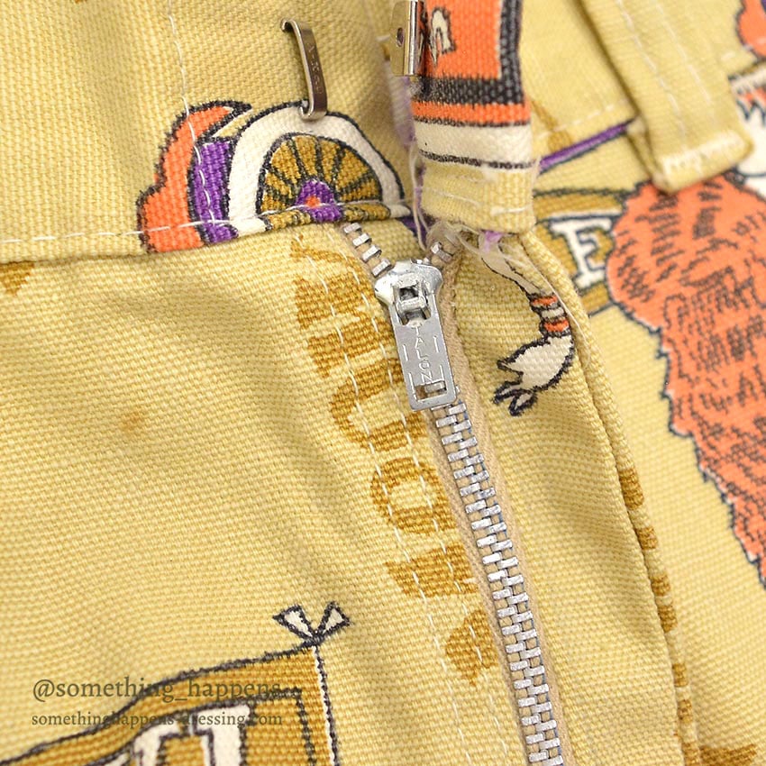 1970's YALE Roaring20's IVY CUT OFF SHORTS ... W34