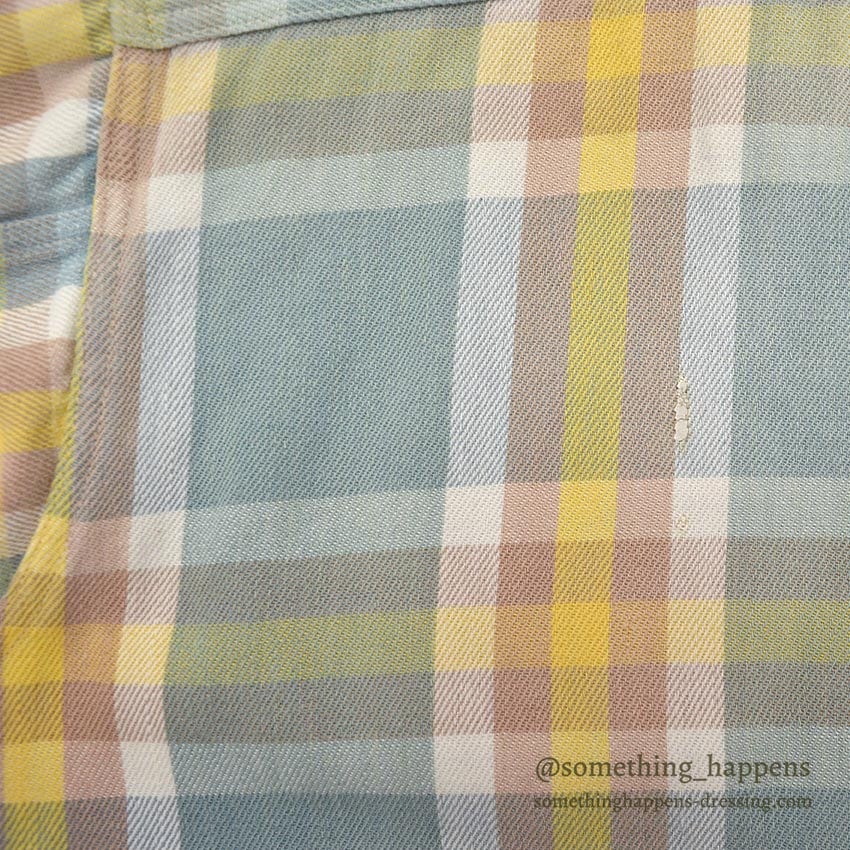 1950's PILGRIM HEAVY FLANNEL SHIRT / PERFECT COLOR COMBO...