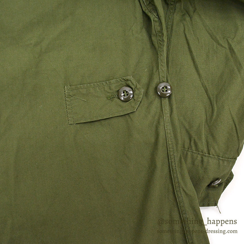 1960's USARMY JUNGLE FATIGUE JACKET 2nd / STENCILED BACK... LR