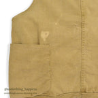 1930's Hirsch Weis HALF MOON POCKET HUNTING VEST / UNUSUAL DETAIL ...