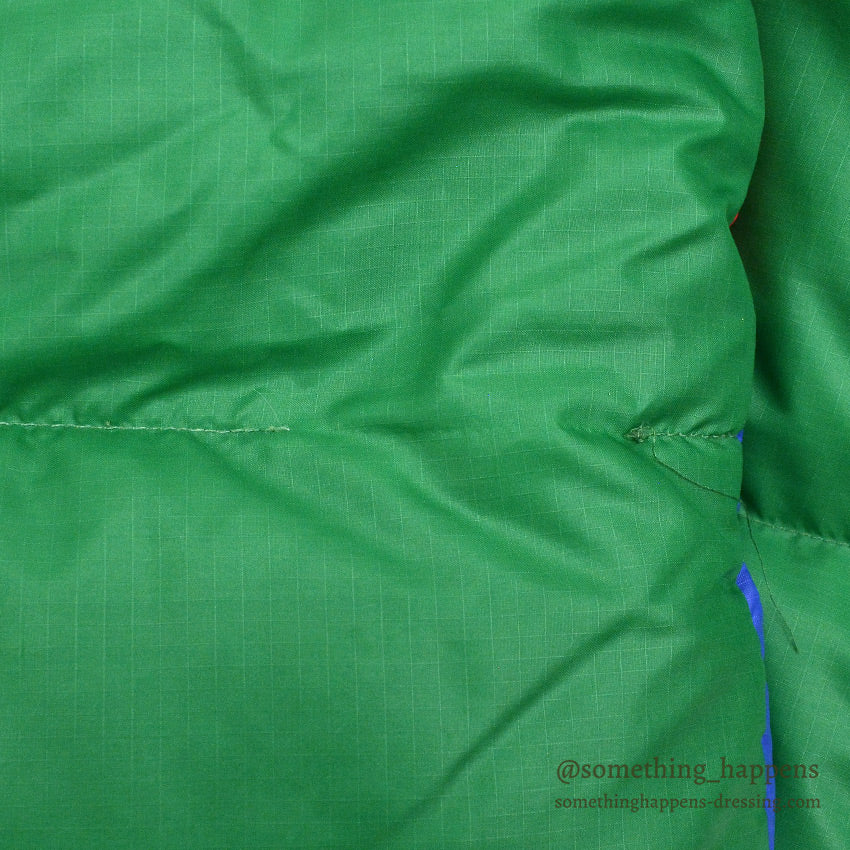 1970's Daniel S. Reid MULTI COLOR DOWN JACKET / EXTREMERY RARE... M