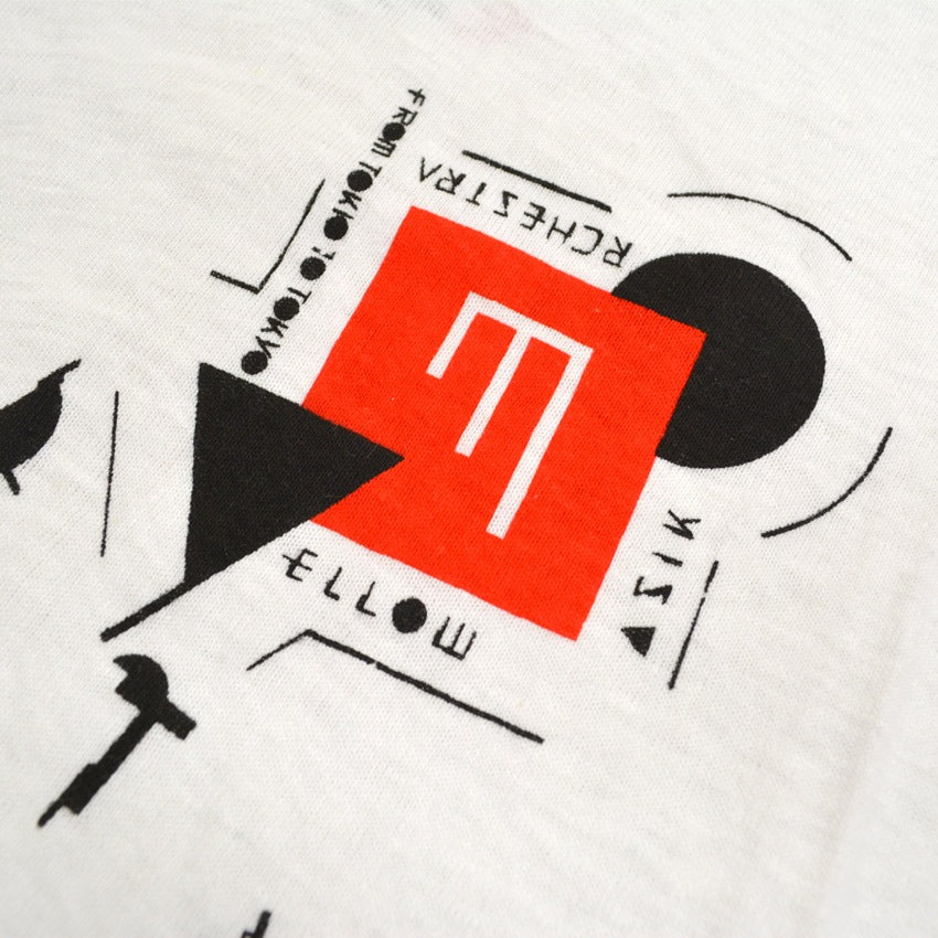 70's Hanes 'Yellow Magic Orchestra' YMO World Tour T-shirt... M
