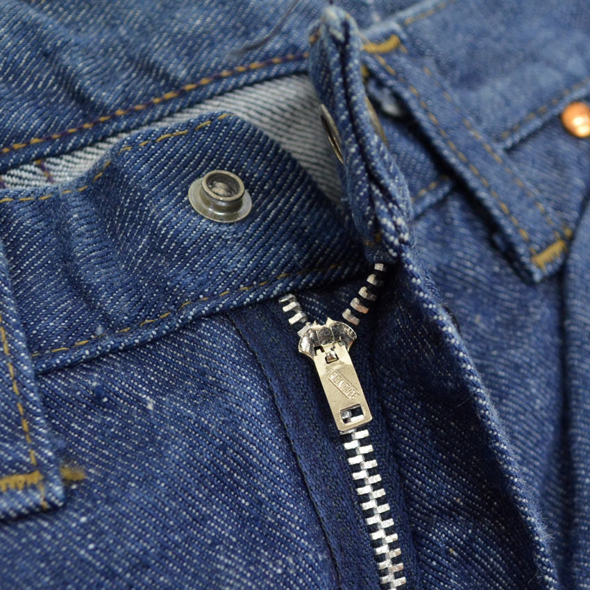 60's E&W The Plains RIDER INDIGO DENIM PANTS RODEO PAINT