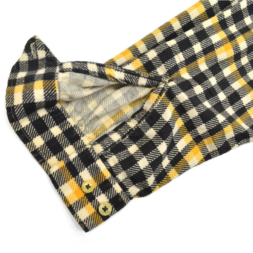 40's TOWNSTAR SPORTSWEAR プリント フランネルシャツ... L