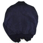 50's 'Monarch' Blue Nubuck Leather Jacket...
