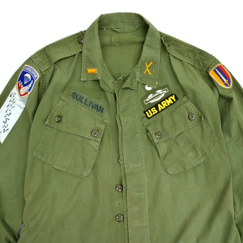 60's US ARMY Jungle Fatigue First Full Patch...