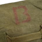 ~1950s US Army Duffle Bag Painted...