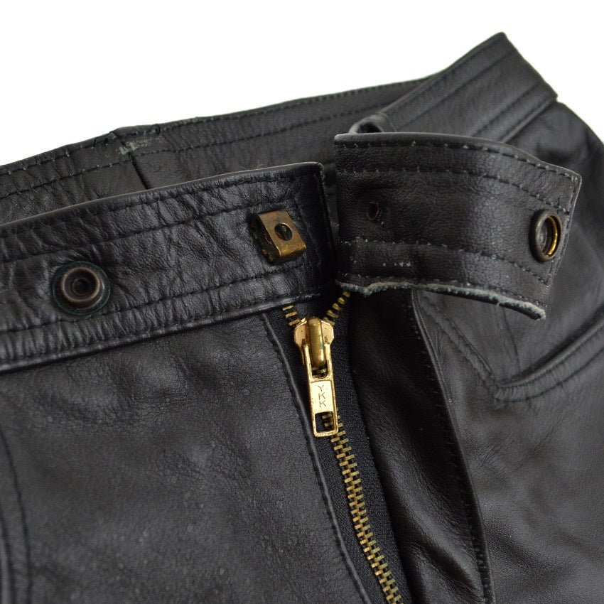 〜90's PAKISTAN LEATHER PANTS ... W32